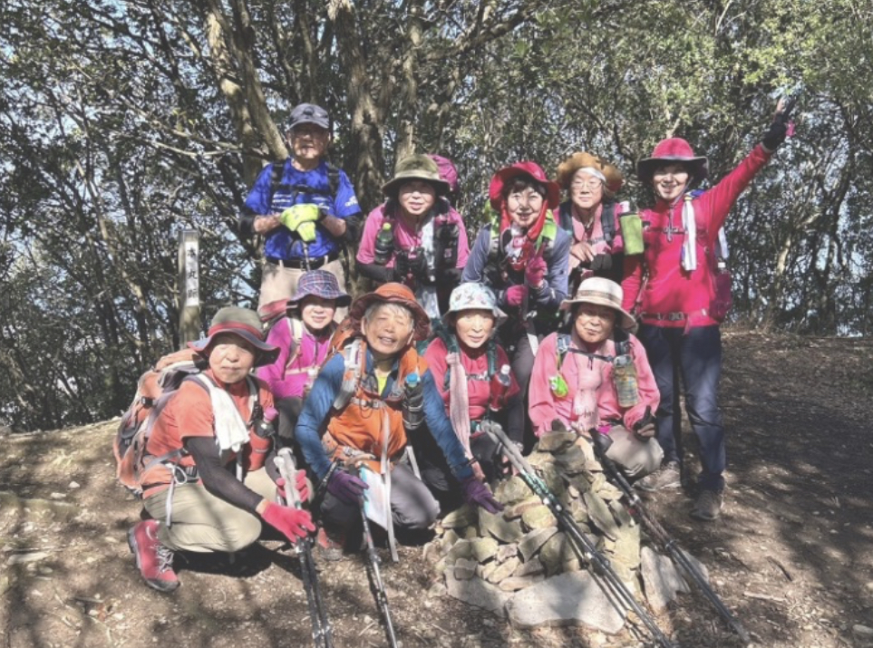 例会山行　天霧山・弥谷山