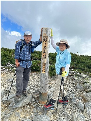 2023年8月5日~8日蝶ヶ岳 2023年8月5日~8日蝶ヶ岳